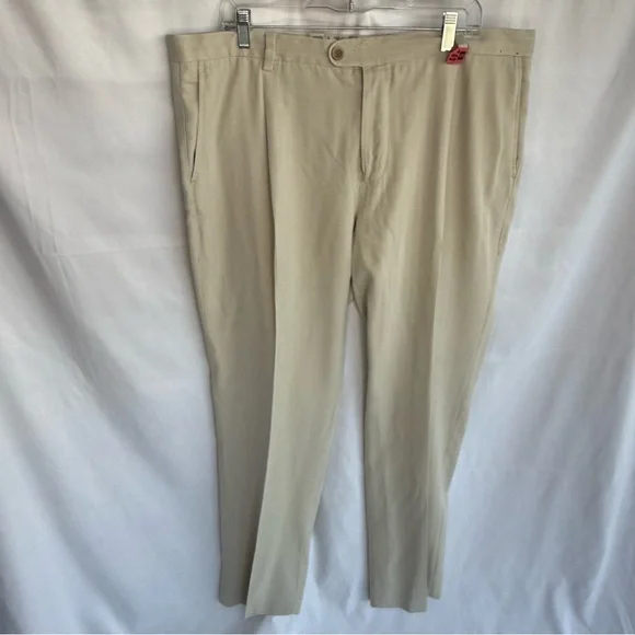36x32 Tommy Bahama Men's Khaki Chinos EUC Comfy Resort Wear - Picture 5 of 9